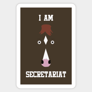 I AM SECRETARIAT Sticker